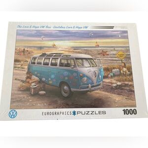 Eurographics Love and Hope Volkswagen Bus Surfer Jigsaw Puzzle 1000 Piece Sealed